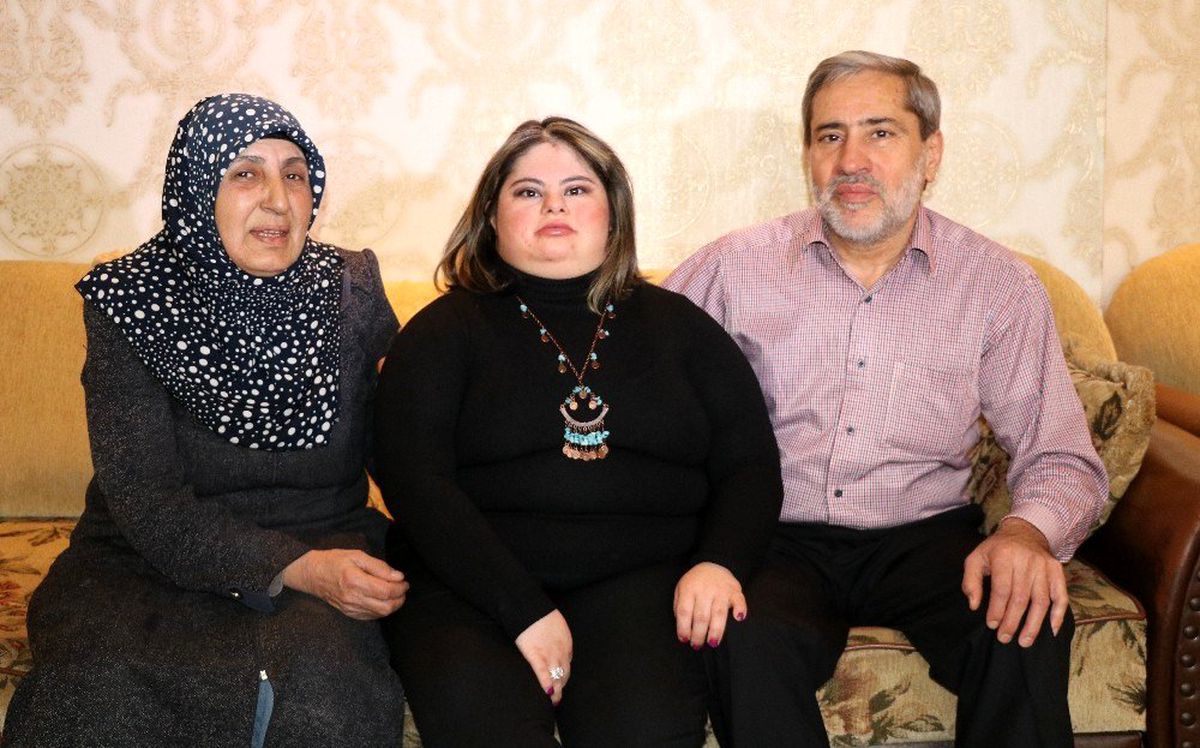 Down sendromlu Aişe\'nin azim dolu hayatı
