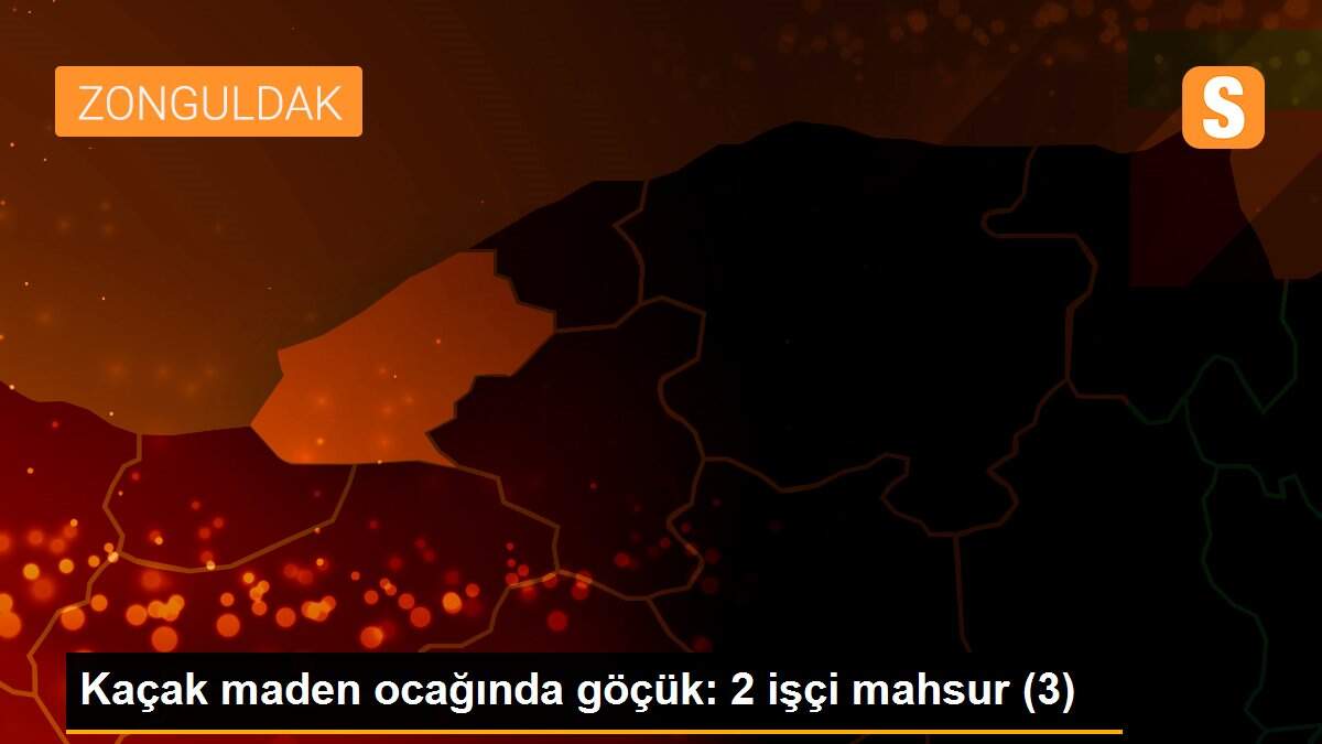 Kaçak maden ocağında göçük: 2 işçi mahsur (3)