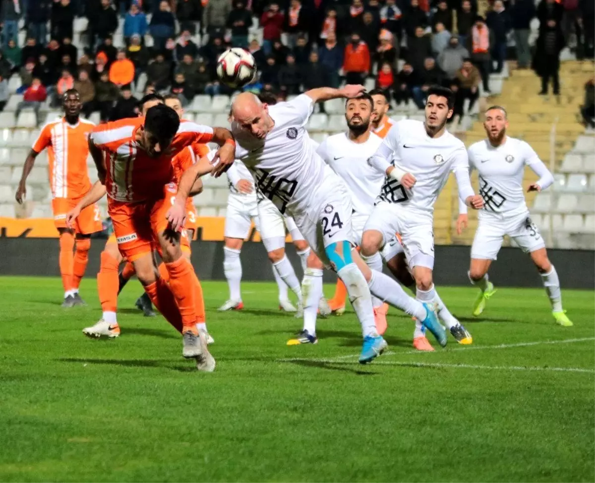 TFF 1. Lig: Adanaspor: 2 - Osmanlıspor: 0 (İlk yarı sonucu)