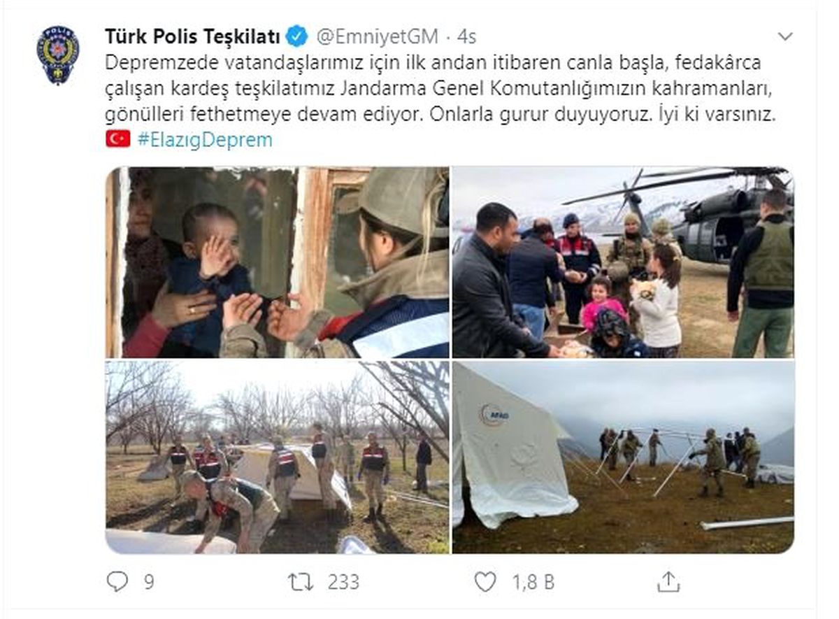 Türk Polis Teşkilatı ve Jandarma\'dan karşılıklı jest: "Birlikte daha güçlüyüz"