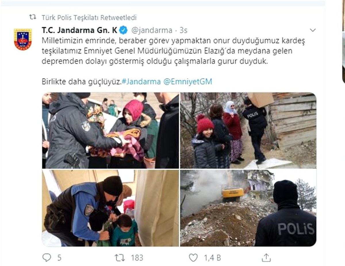 Türk Polis Teşkilatı ve Jandarmadan karşılıklı jest: "Birlikte daha güçlüyüz"