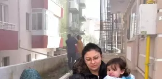 Yangın sırasında yangın merdiveni skandalı yaşandı