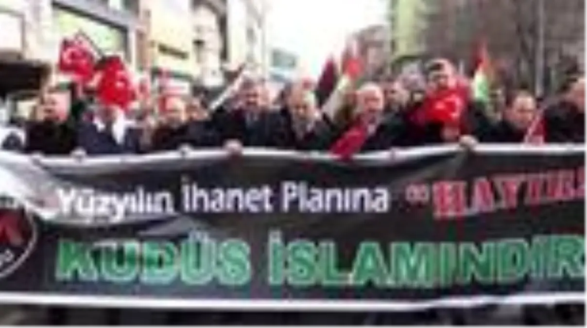 ABD Başkanı Trump\'ın sözde Orta Doğu barış planı protesto edildi