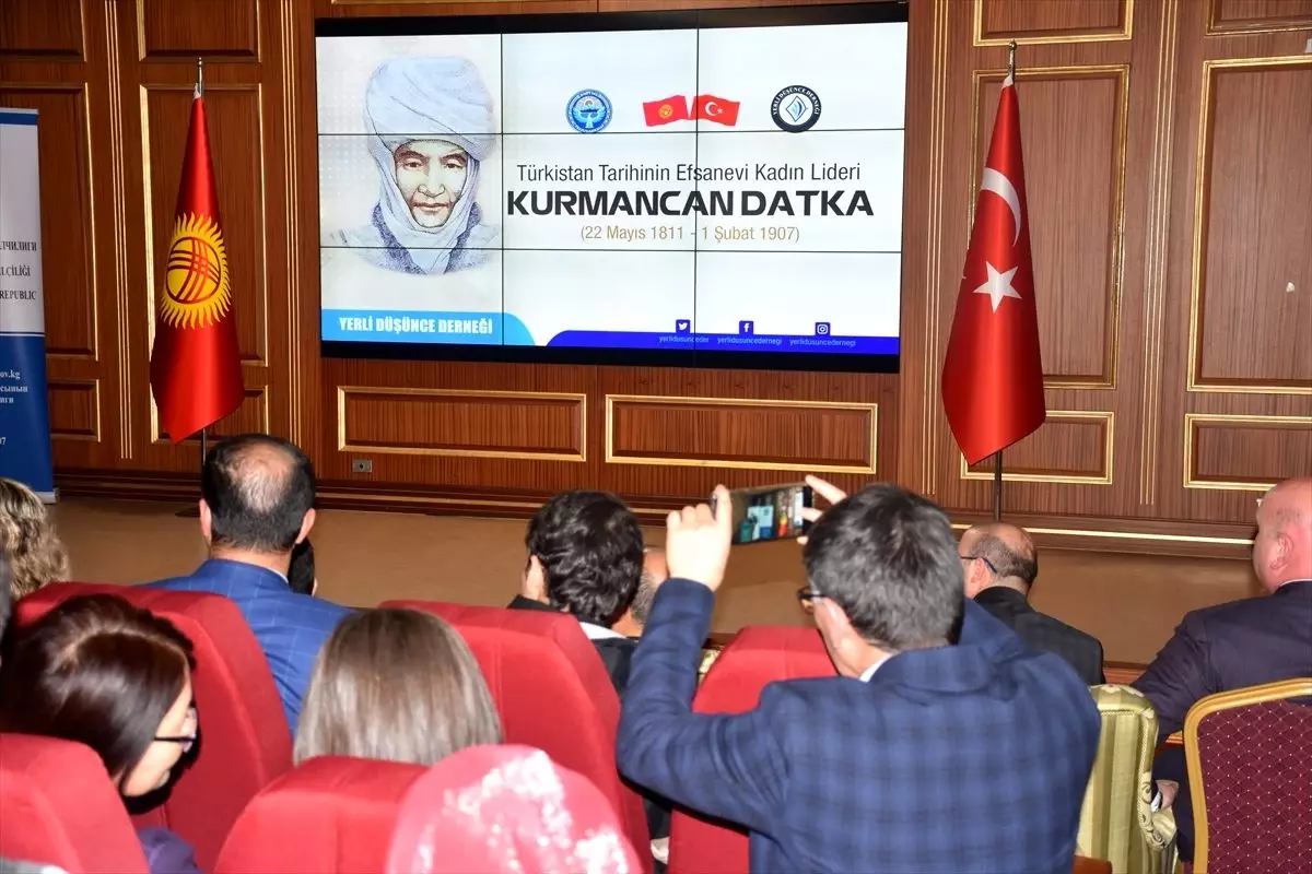 Başkentte Türkistan tarihinin efsane kadın lideri Kurmancan Datka anıldı