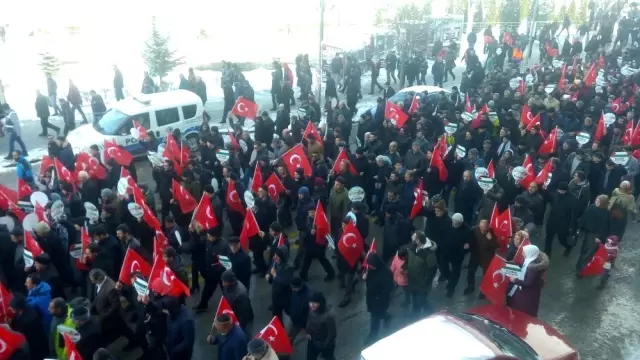 Erzurum Kudüs için yürüdü - Son Dakika