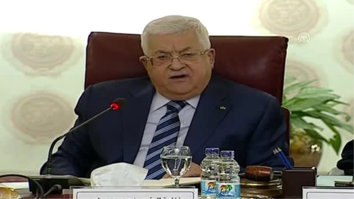 Filistin Devlet Başkanı Abbas: "Tarihe Kudüs\'ü satan veya vazgeçen biri olarak geçmeyeceğim" (1)