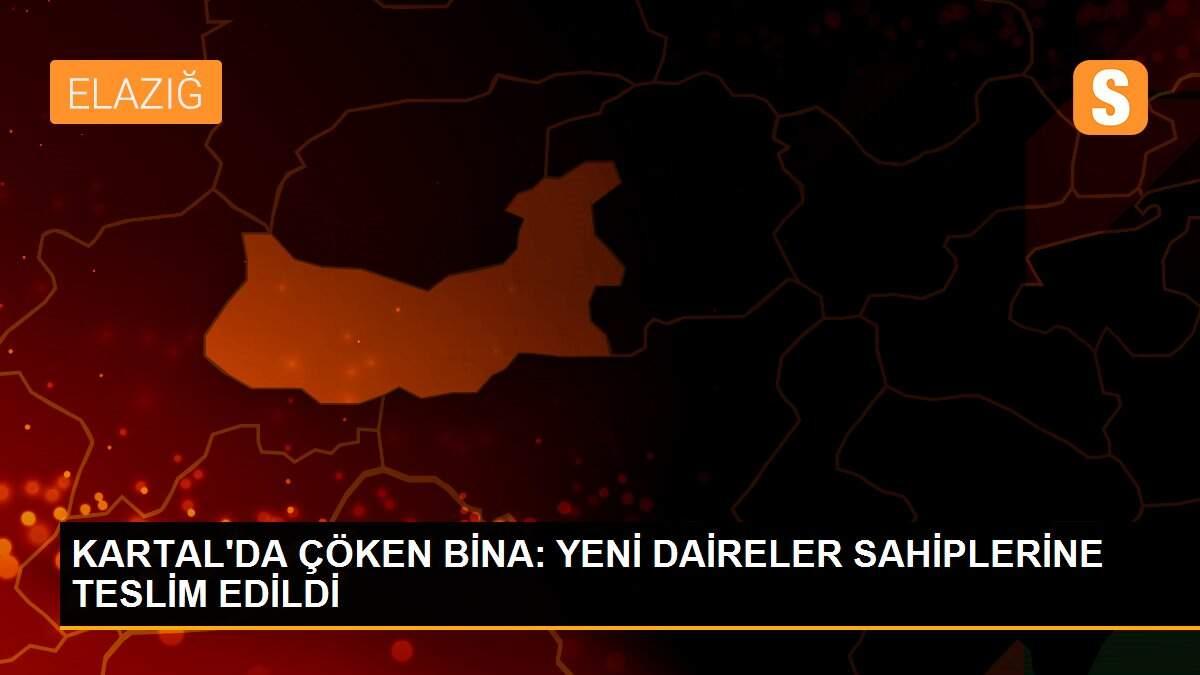  KARTAL\'DA ÇÖKEN BİNA: YENİ DAİRELER SAHİPLERİNE TESLİM EDİLDİ