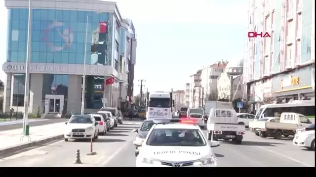 tekirdag cerkezkoy den ikinci yardim tir i malatya ya gonderildi