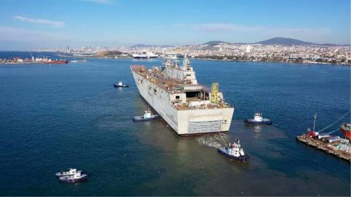 Türkiye\'nin ilk uçak gemisi "TCG Anadolu" da sona doğru