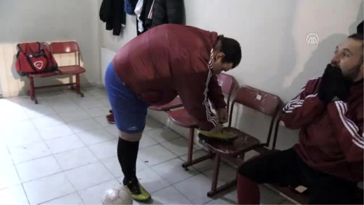 Amatör kümenin 130 kiloluk golcüsü: Hasan Kılıç