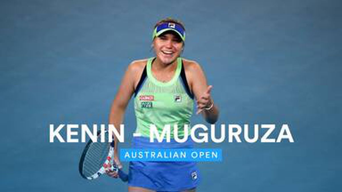 Avustralya Açık Kadınlar Finali: Sofia Kenin - Garbine Muguruza (Özet)