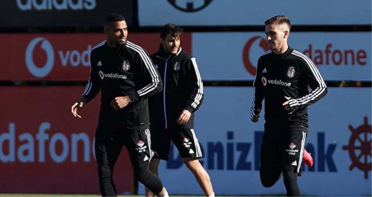Beşiktaş\'ta yeni transfer Boateng ilk antrenmanına çıktı
