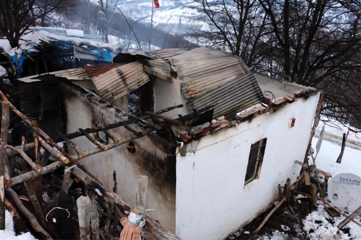 Ordu\'da yangın: 1 ev kül oldu