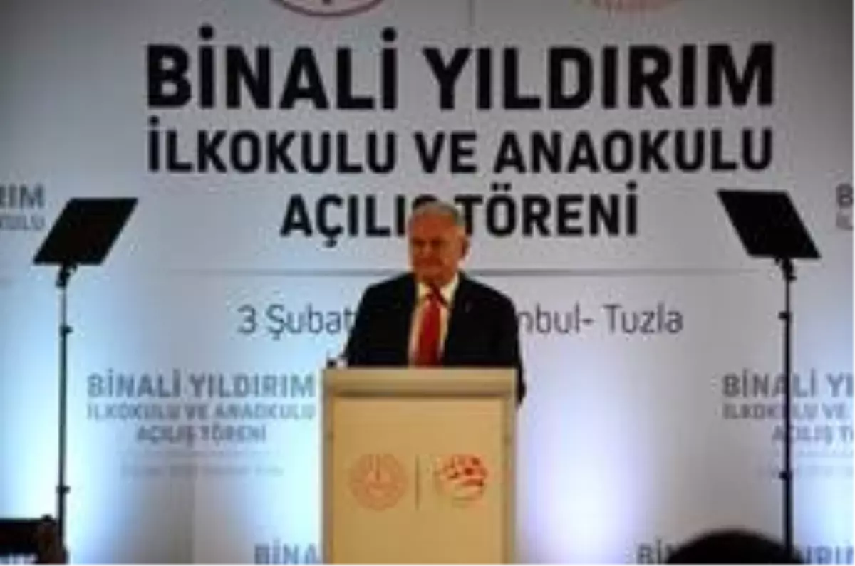 Binali Yıldırım ve eşi Semiha Yıldırım okul açılışında gözyaşı döktü