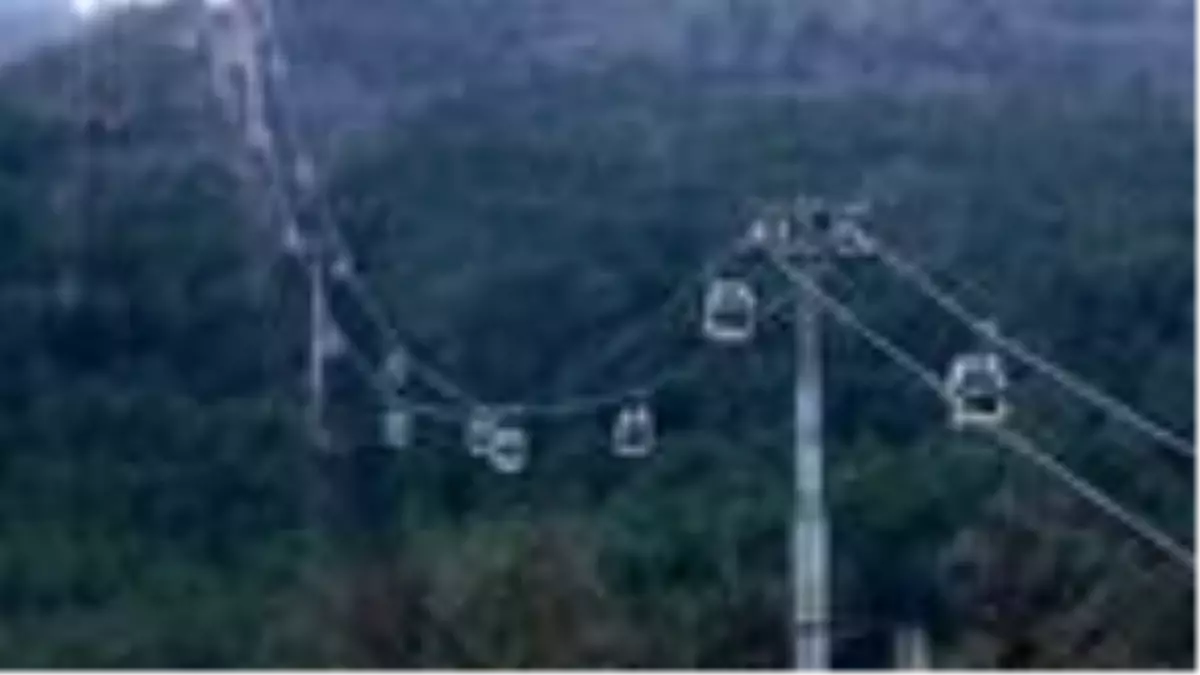 Bursa\'da lodos nedeniyle teleferik seferleri iptal edildi