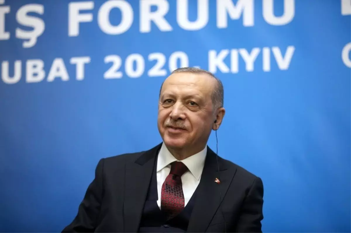 Cumhurbaşkanı Erdoğan: "Ukrayna ile sahip olduğumuz sağlam siyasi zemin her iki ülke iş çevreleri...