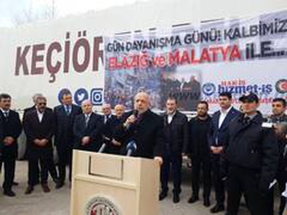Hak-İş\'ten deprem bölgesine yardım