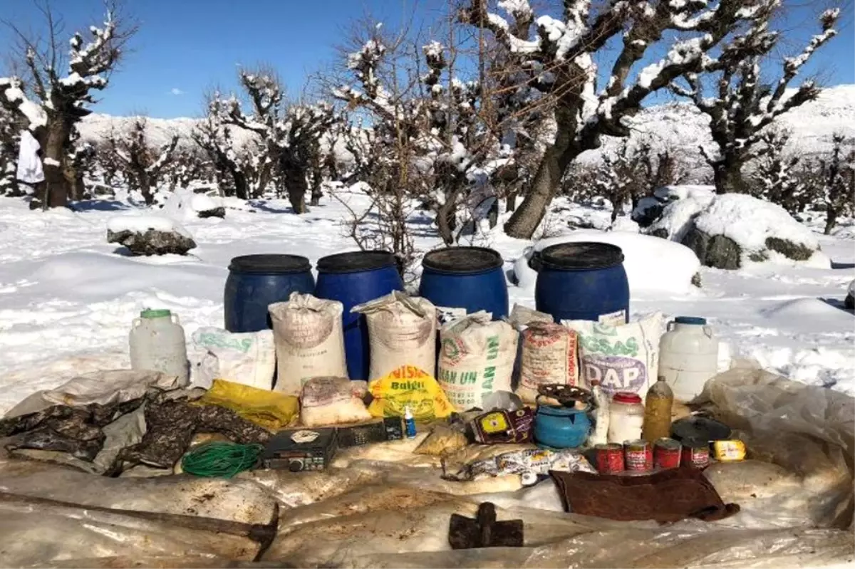 Kapan operasyonunda 180 kilo amonyum nitrat ele geçirildi