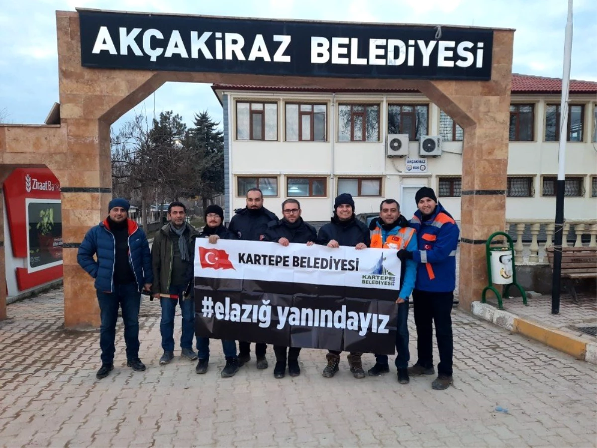 Kartepe teknik ekibi de Elazığ\'da