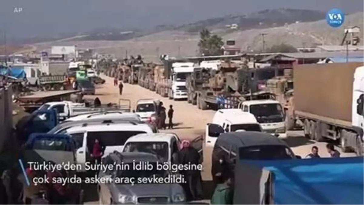 Türkiye\'den Suriye\'ye Büyük Askeri Sevkiyat