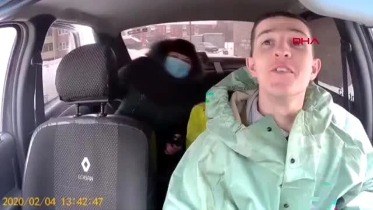 Rus taksi sürücüsünden tepki çeken \'koronavirüs şakası\'
