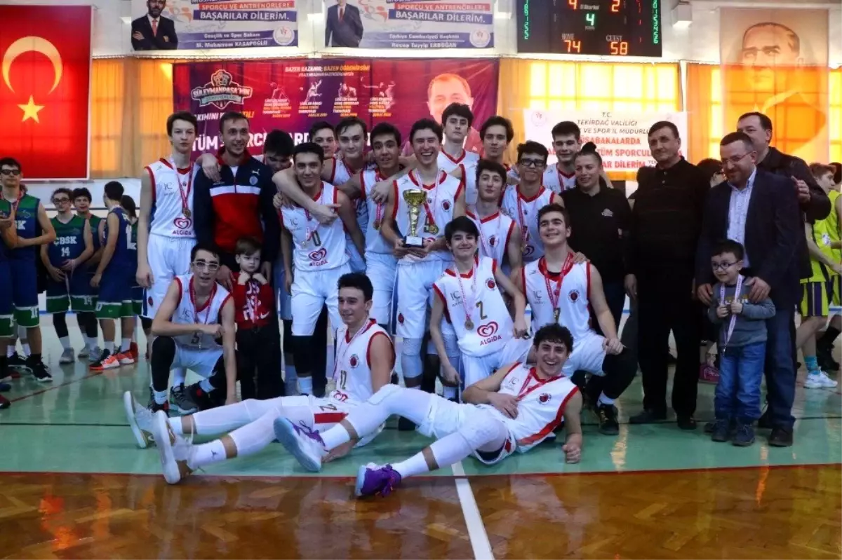 TREDAŞ Spor U16 Basketbol Takımı Tekirdağ şampiyonu oldu