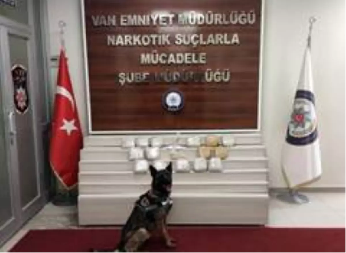 Van\'da 15 kilo eroin ele geçirildi