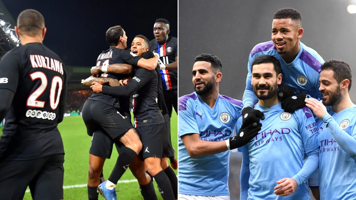 Avrupa’nın en golcü iki takımı: Manchester City ve Paris Saint Germain