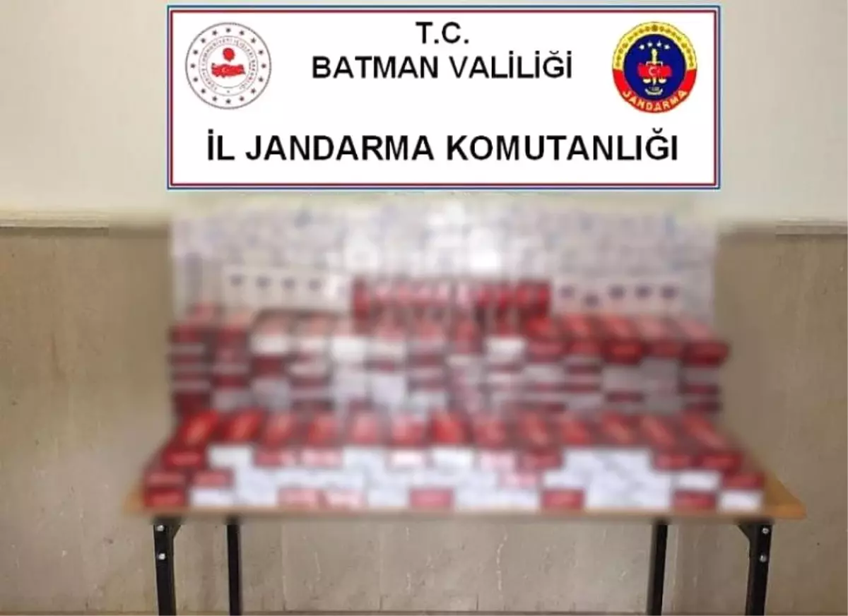 Batman\'da kaçakçılık operasyonu