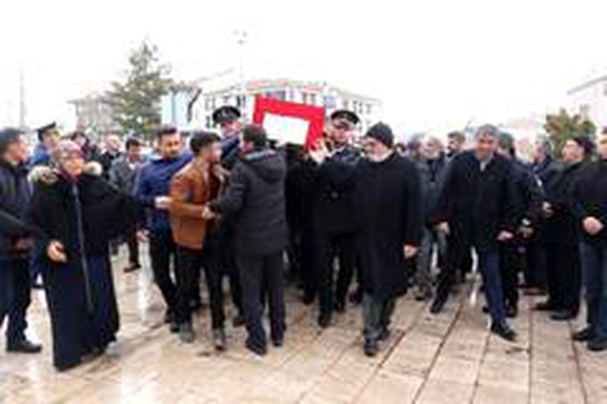 Çığ altında şehit olan askerin cenazesi memleketi Aksaray\'a getirildi