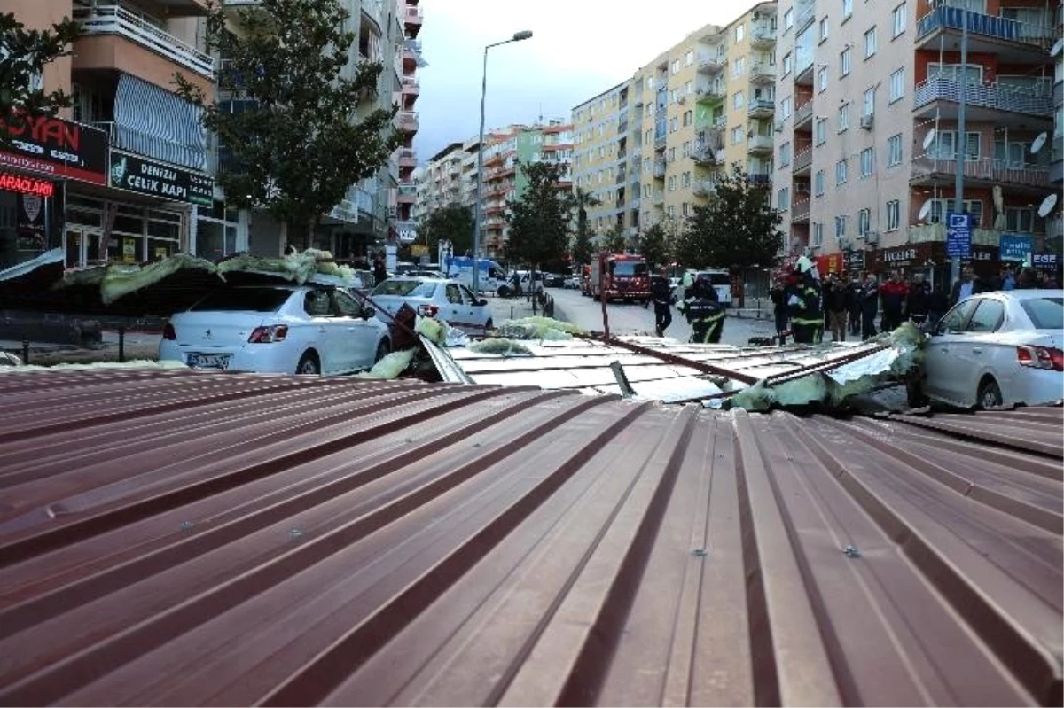 Denizli\'de dün etkili olan fırtınanın bilançosu ortaya çıkmaya başladı