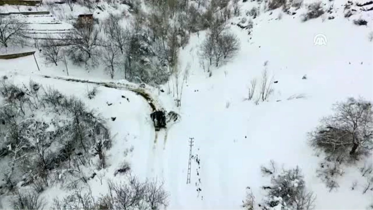 Erzincan\'da kapalı köy yolları açılıyor