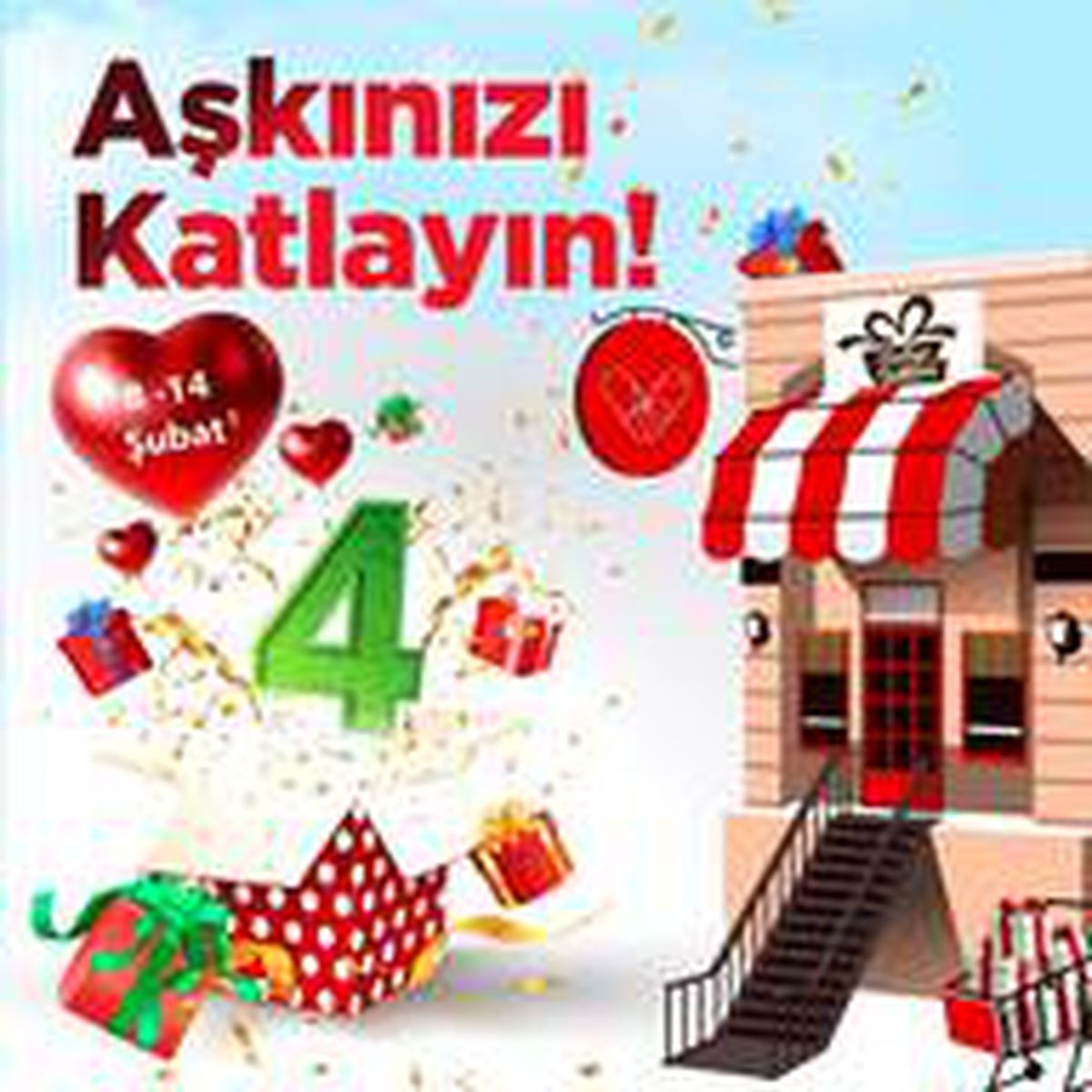 Esas 14 Burda AVM\'den Sevgililer Günü\'ne özel kampanya