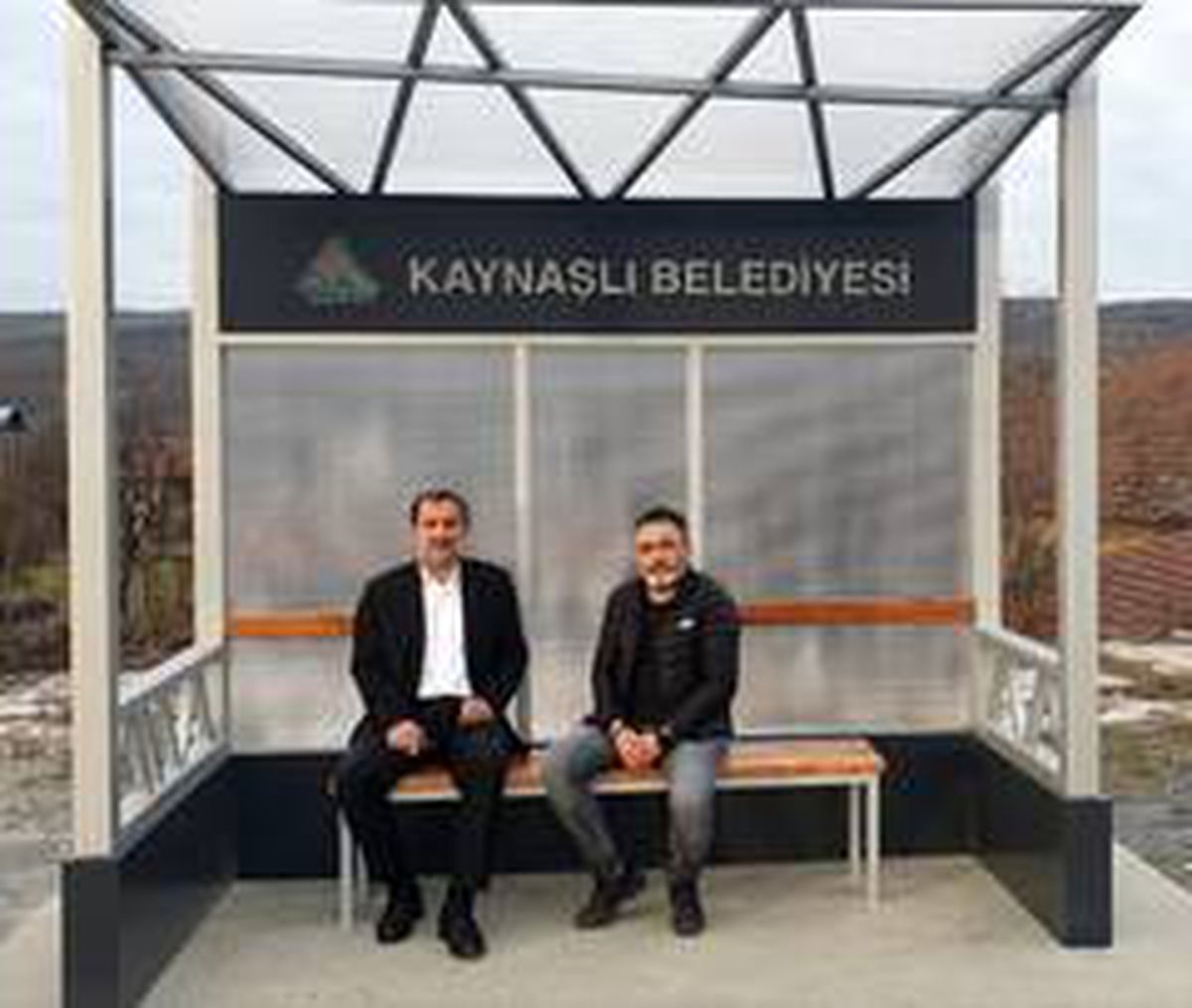 Kaynaşlı\'ya modern duraklar yerleştiriliyor