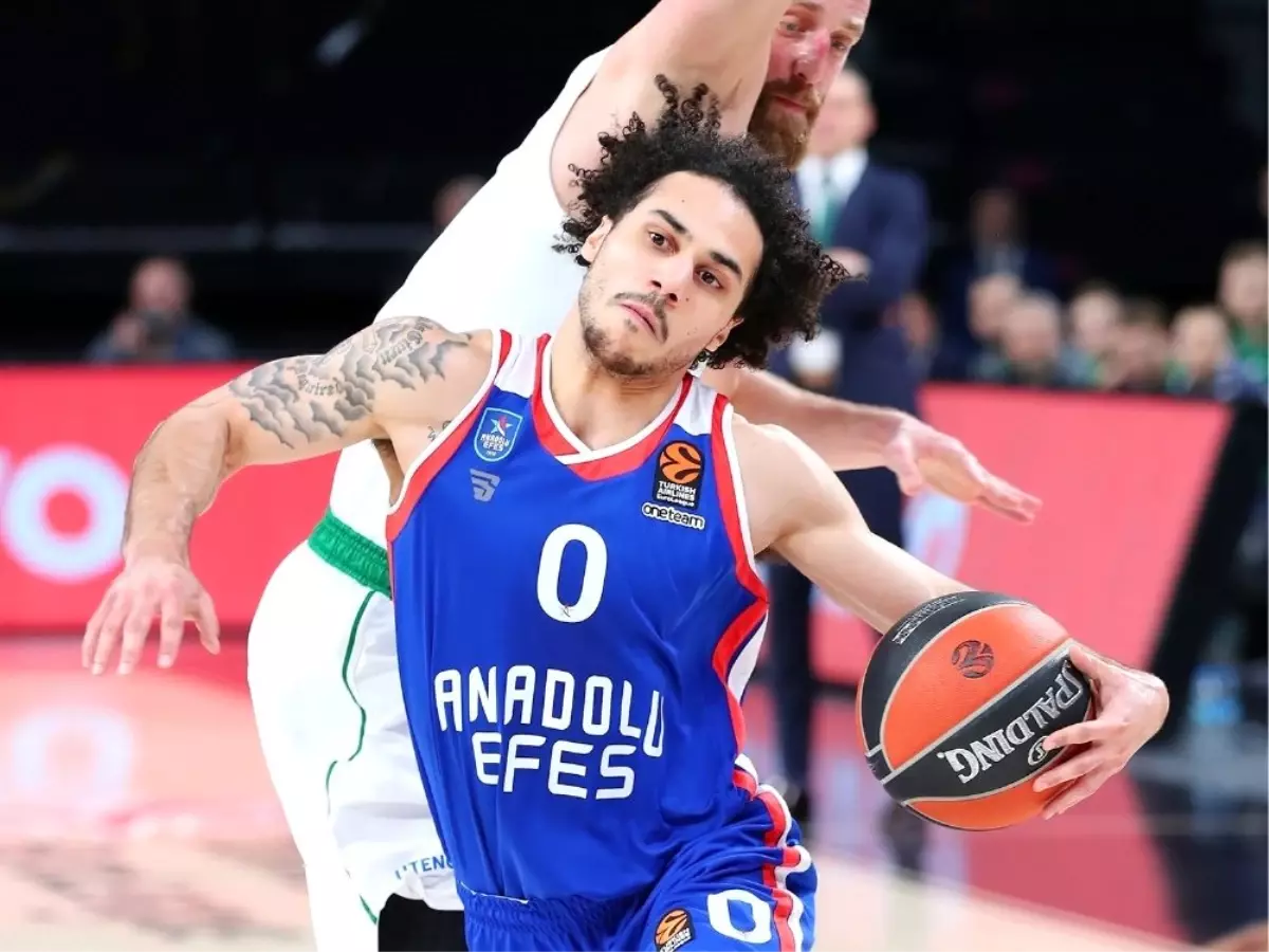 THY Euroleague: Anadolu Efes: 96 - Zalgiris Kaunas: 91