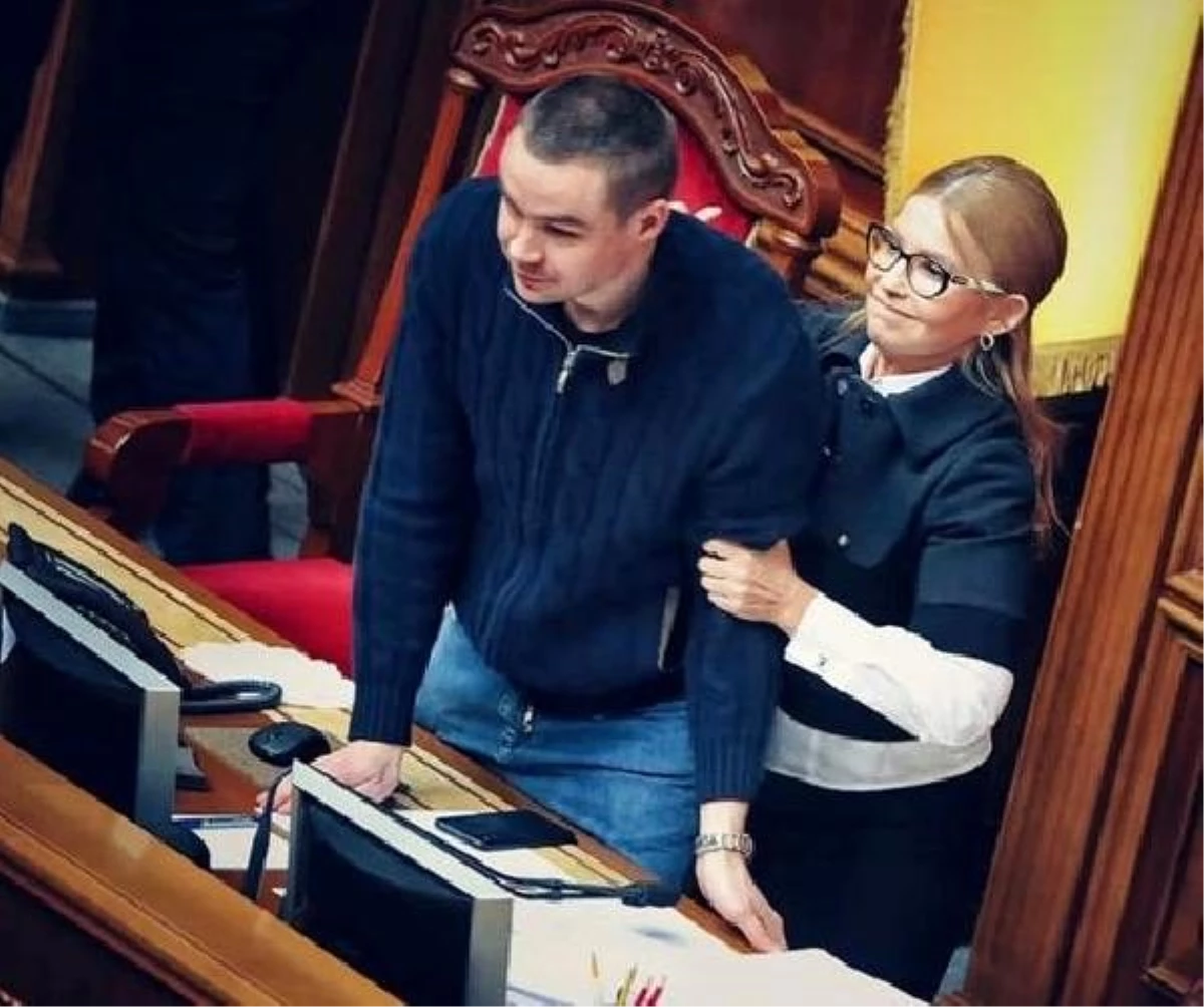 Ukrayna Parlamentosu\'nda \'tarım arazileri\' oturumunda arbede