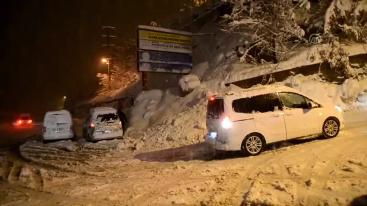 Ağır tonajlı araçların trafiğe zincirsiz çıkmasına izin verilmiyor