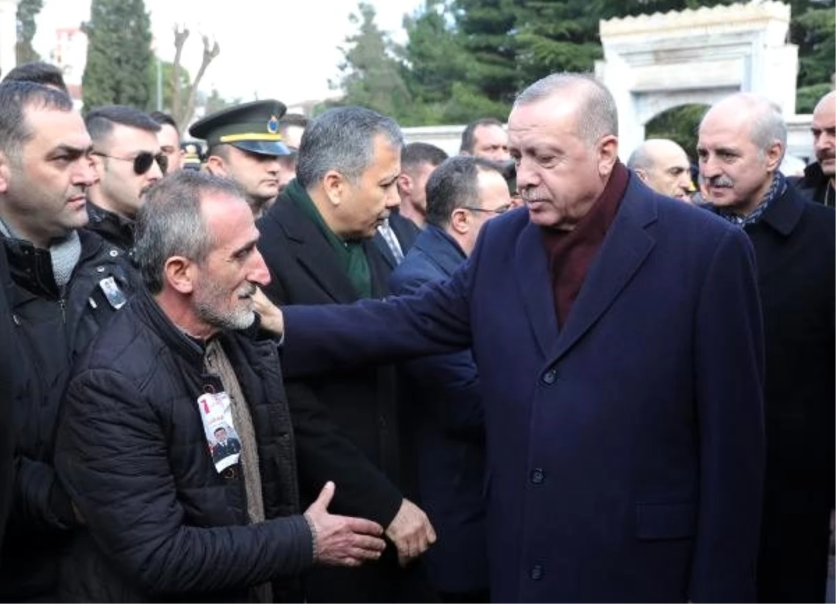 Cumhurbaşkanı Erdoğan Van şehidi Cihan Erat\'ın cenazesine katıldı