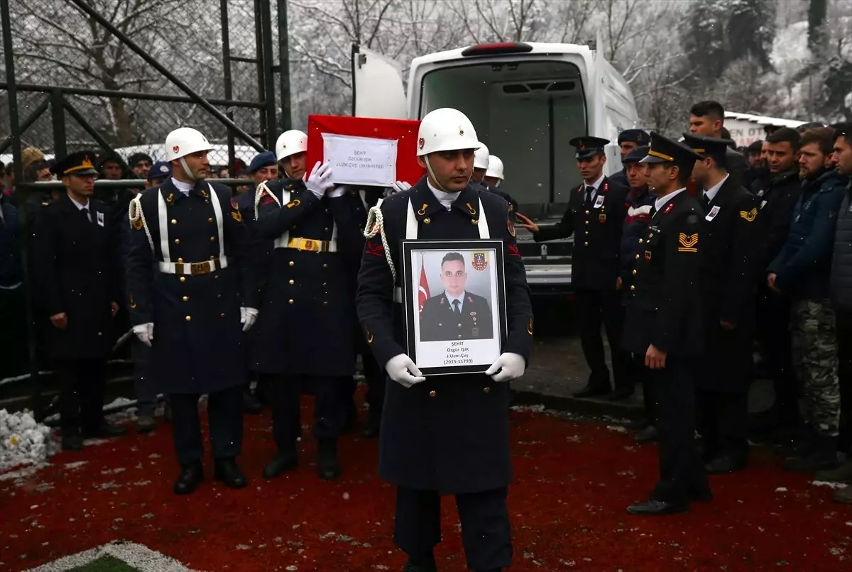 Düzceli Jandarma Uzman Çavuş son yolculuğuna uğurlandı