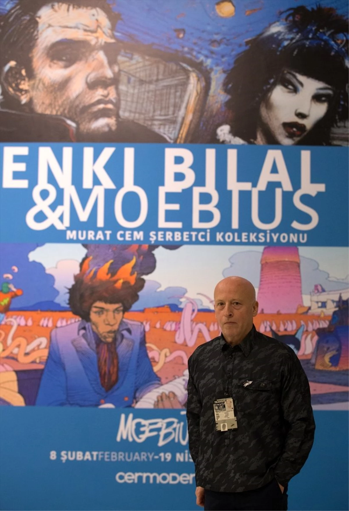 Fransız çizgi roman sanatçısı Moebius ile Enki Bilal\'in eserleri başkentte sergileniyor