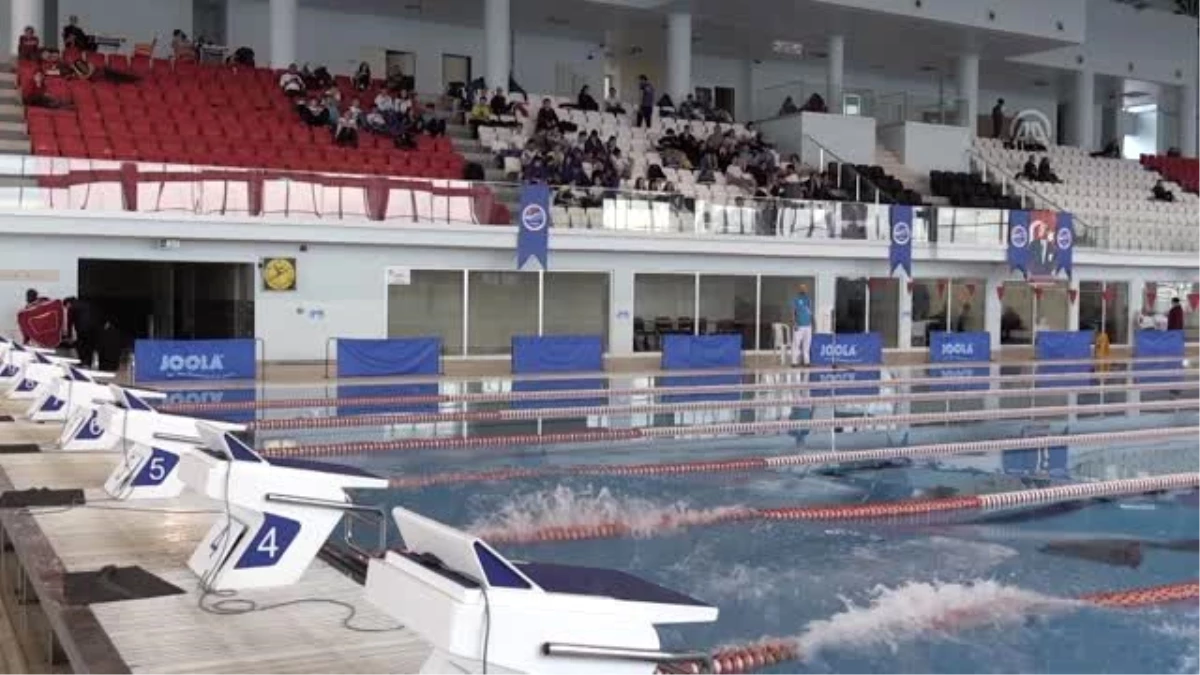 Paletli Yüzme Bireysel Açık Yaş Federasyon Şampiyonası başladı