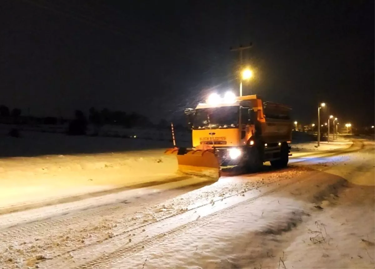 Bilecik\'i etkisi altına kar, hayatı olumsuz etkiledi