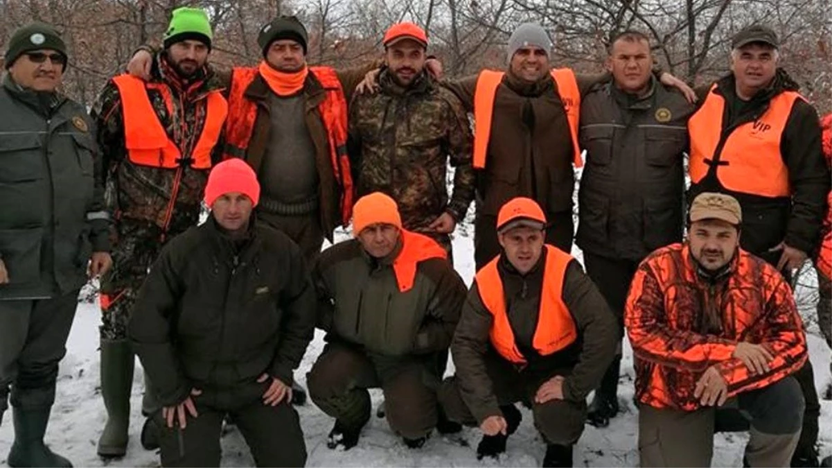 Bulgar avcılar, Kırıkkale\'de 22 yaban domuzu avladı