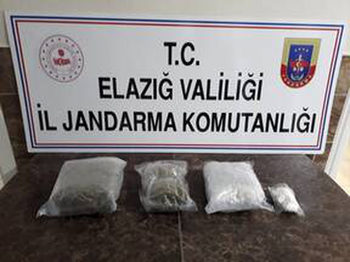 Elazığ\'da 2,5 kilogram esrar ele geçirildi