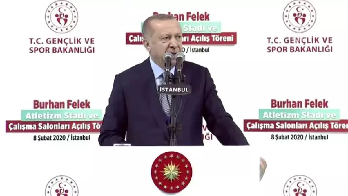 Erdoğan: "Sporda da son 17 yılda dünyada eşi benzeri olmayan bir tesisleşme devrimi gerçekleştirdik"