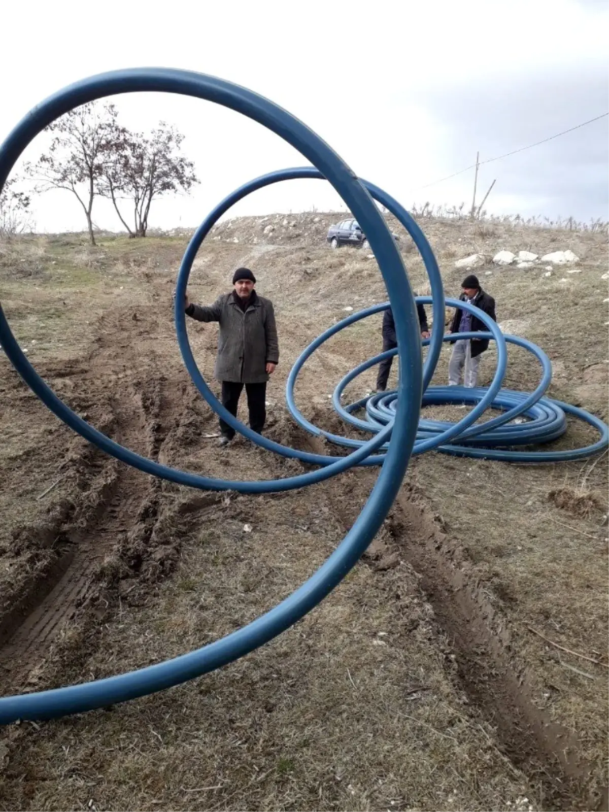 Köylerde içme suyu problemi çözülüyor