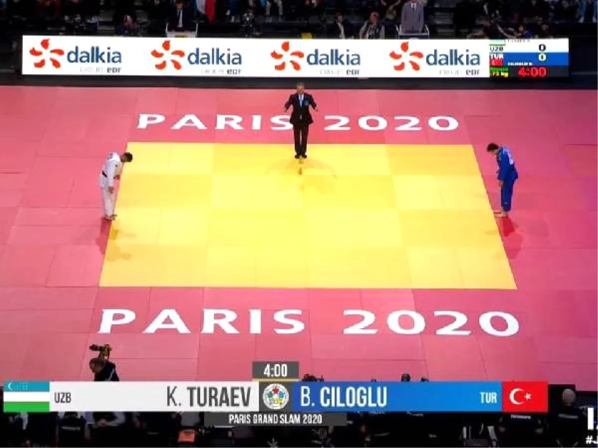 Milli judocular Mihraç Akkuş ve Bilal Çiloğlu Paris Grand Slam\'de beşinci oldu