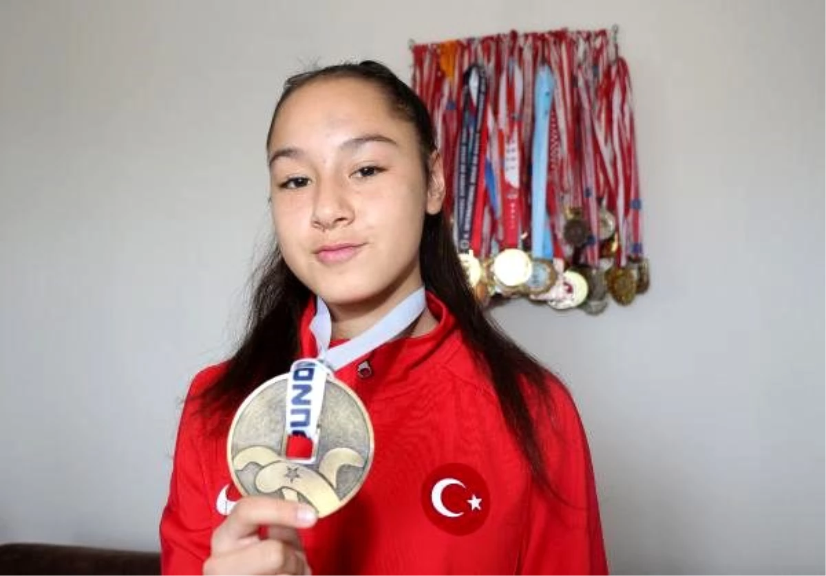 Milli karateci Müşerref Özdemir\'den Avrupa şampiyonluğu