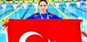 Milli yüzücü Merve Tuncel'den olimpiyat vizesi