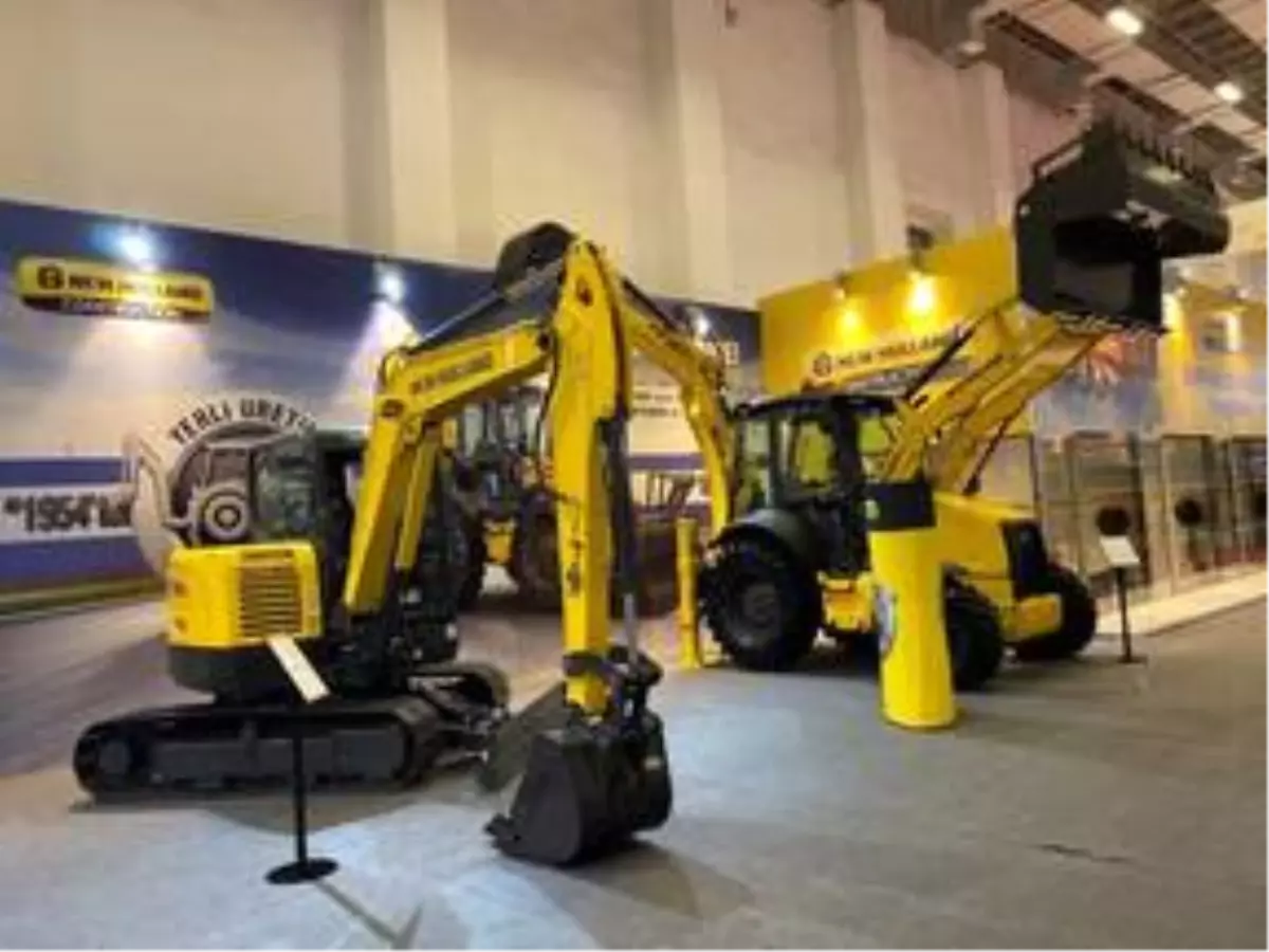 New Holland B serisi kazıcı yükleyiciler İzmir AgroExpo 2020\'de